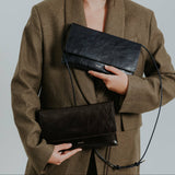 Thin Clutch | Shiny Nappa Moka | COMING SOON