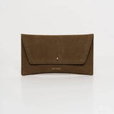Mini Envelope wallet | Suede Mocha