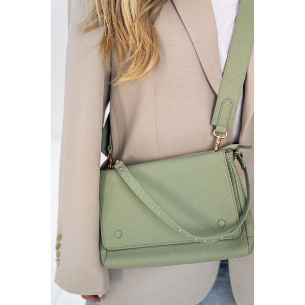 Twin Bag | Milky Green