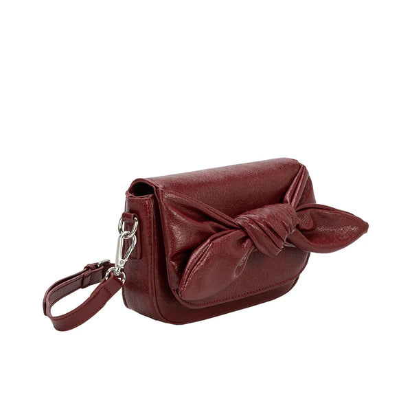 Faye Crossbody Clutch | Cranberry