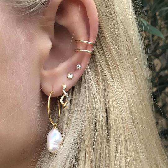 Double Ear Cuff - Femme