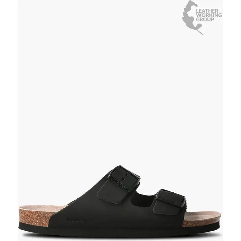 Hawaii Leather Sandal / Black